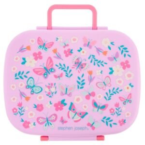 Δοχείο Φαγητού, Bento Box με αποσπώμενο χώρισμα - Butterfly (F25)