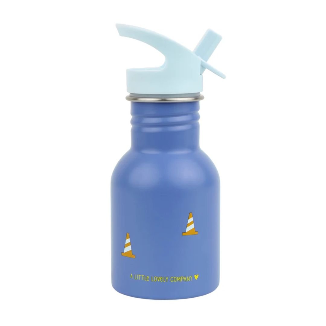 A Little Lovely Company Μπουκάλι από Ανοξείδωτο Ατσάλι 350ml – Dump truck - Image 3
