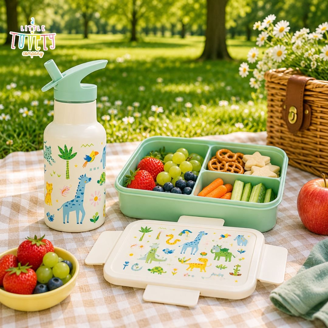 A little lovely company: Δοχείο φαγητού Bento με χωρίσματα- 1,2 L - Jungle - Image 2