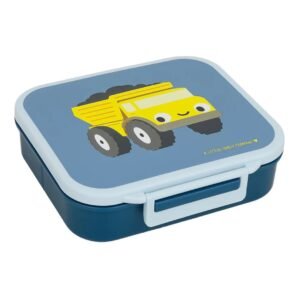 Alternative view of A little lovely company: Δοχείο φαγητού Bento με χωρίσματα- 900ml - Dump truck
