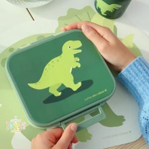 A little lovely company: Δοχείο φαγητού Bento με χωρίσματα- 900ml - Dinosaur