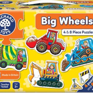 Orchard Toys Εκπαιδευτικό Παζλ "Μεγάλοι Τροχοί" Για Παιδιά 3+ ετών