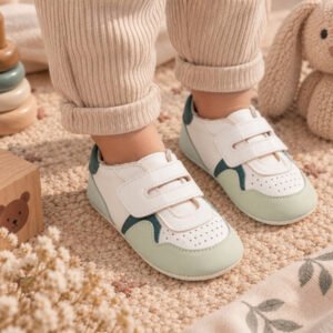 Alternative view of Bobux: Βρεφικά παπούτσια Soft sole Baseline Mini Seafoam-Rainforest 15-21 μηνών