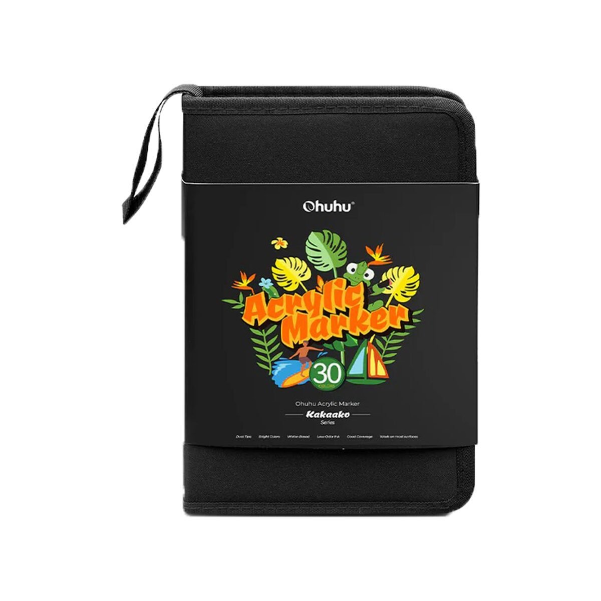 Ohuhu Acrylic Markers Σετ Ανεξίτηλων Ακρυλικών Μαρκαδόρων 30 Χρωμάτων - Image 2