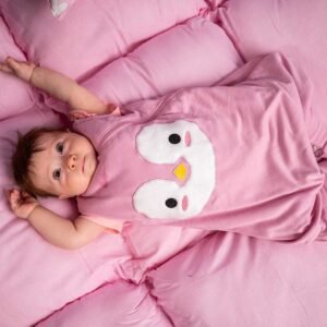 Alternative view of BabyBliss - BlissJump: Χειμωνιάτικος Υπνόσακος με ποδαράκια 2.5 tog "Penguin Pink" (18-36 μηνών)