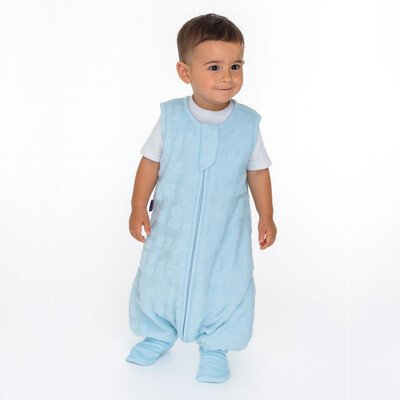 BabyBliss - BlissJump: Χειμωνιάτικος Υπνόσακος με ποδαράκια 2.5 tog "Dreamy Zzz" Ciel 6-18 μηνών