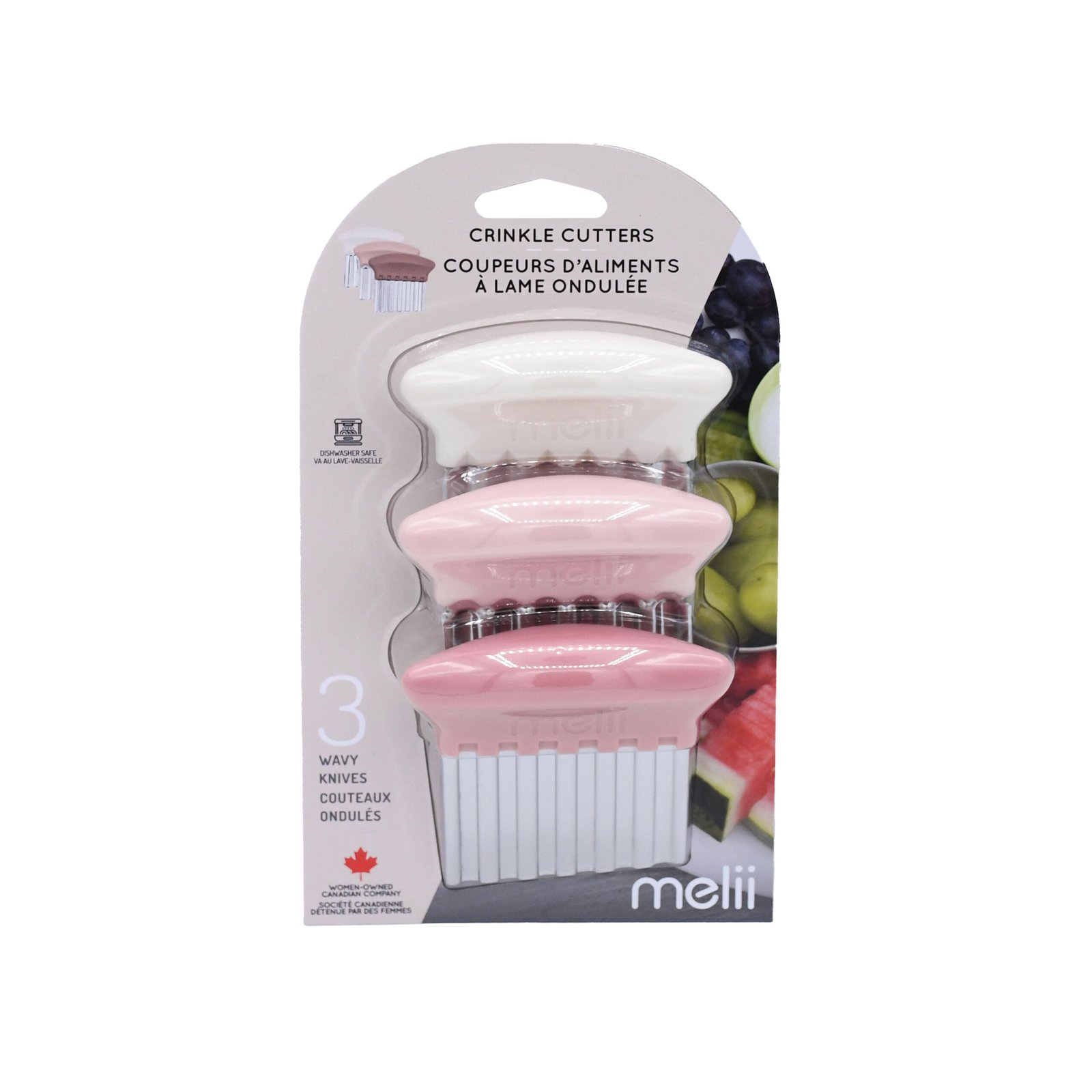 Melii – Crinkle Cutters Blush