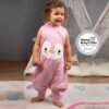 BabyBliss - BlissJump: Χειμωνιάτικος Υπνόσακος με ποδαράκια 2.5 tog "Penguin Pink" (6-18 μηνών)