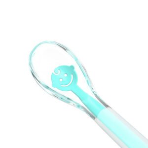 Alternative view of BabyOno: Κουτάλι μαλακό σιλικόνης "Baby's smile" - Mint