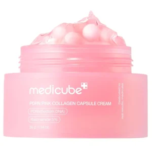 MEDICUBE PDRN Pink Collagen Capsule Cream 55ml Κορεάτικη Κρέμα PDRN για Ελαστικότητα & Λάμψη